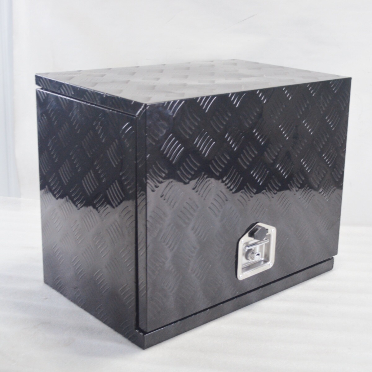 24" x 19" x 15" Black Aluminium Toolbox Caravan Ute Generator Fridge Tool Box - Image 3