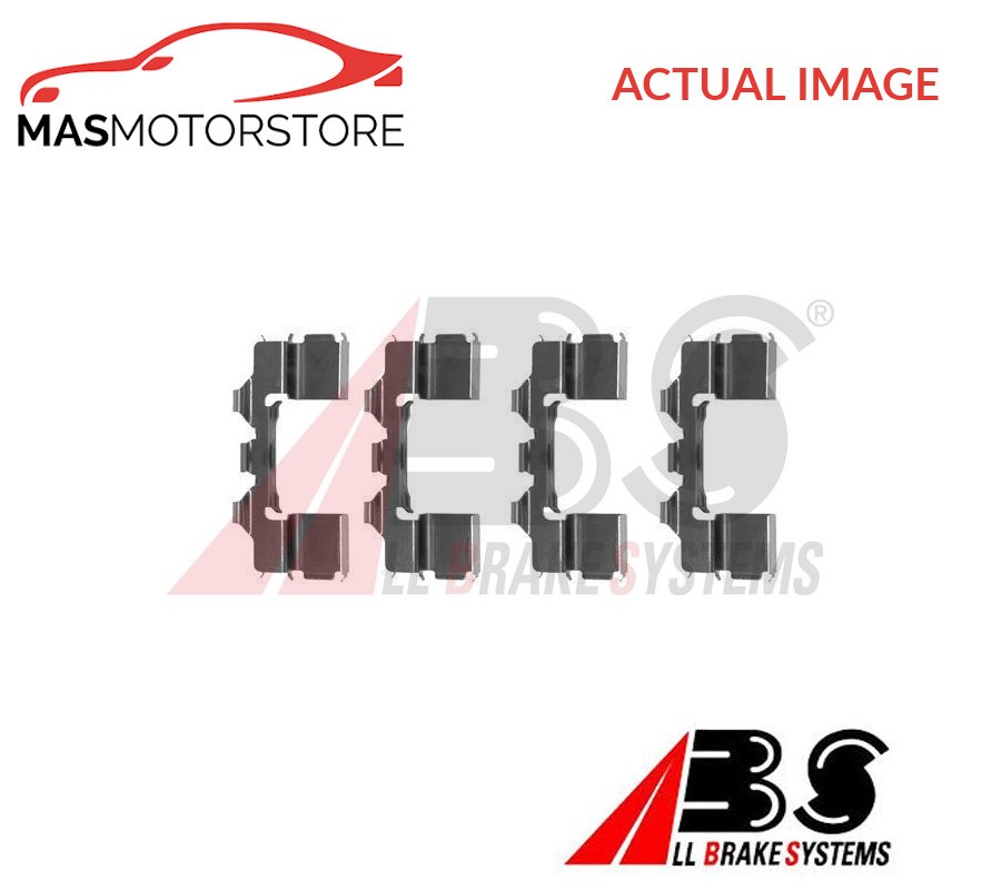 KIT MONTAJE PASTILLAS FRENO CUÑAS DELANTERAS ABS 1104Q PARA SUBARU SVX 3.3 I 24V 4X4 CXW-