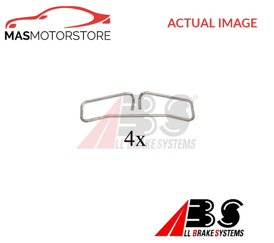 KIT MONTAJE PASTILLAS FRENO CUÑAS DELANTERAS ABS 1691Q PARA KIA SPORTAGE 2.0 I 4X4 2L 70KW-