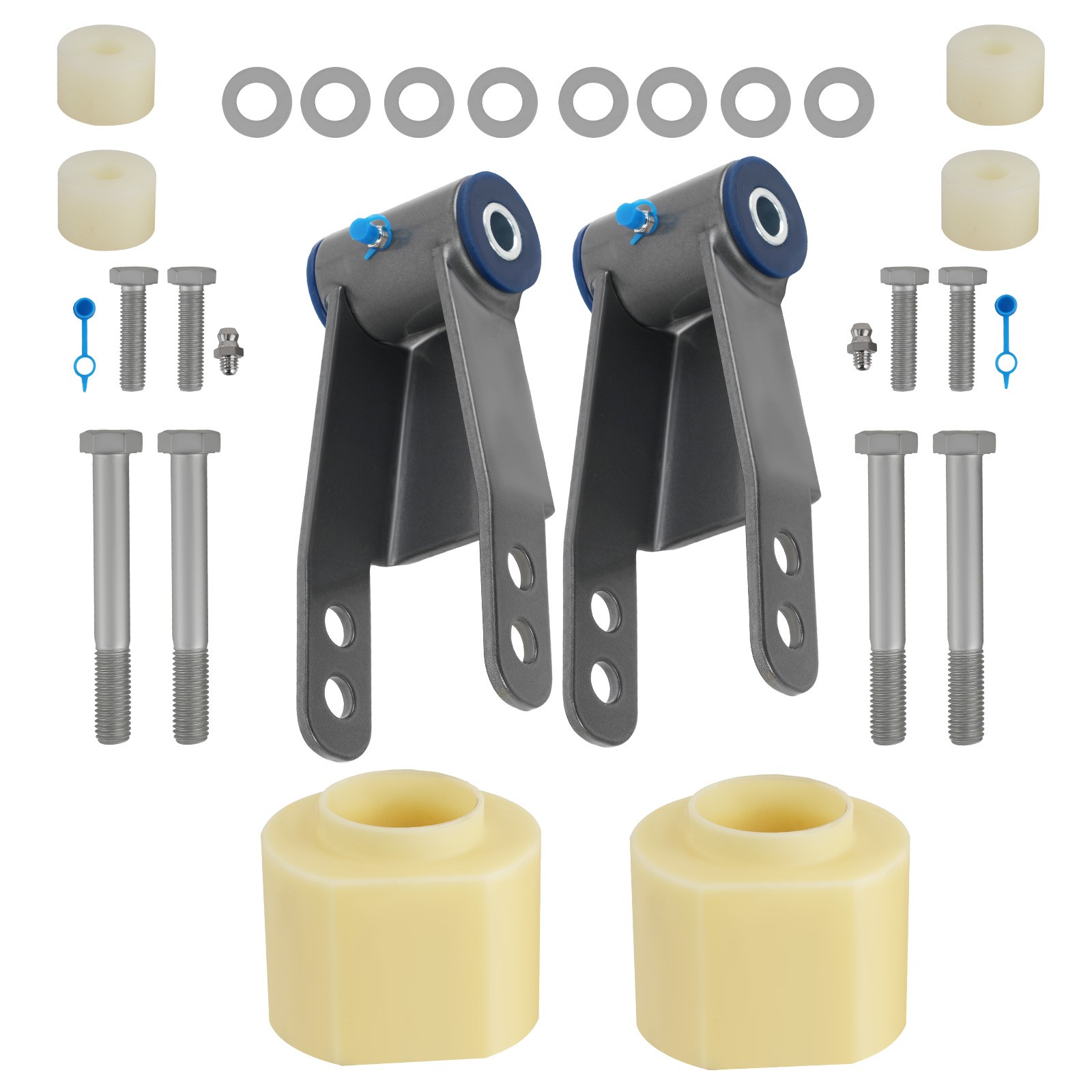 3" Front + 2" Rear Full Leveling Lift Kits for JEEP Cherokee XJ 1984-2001 4WD - Image 2