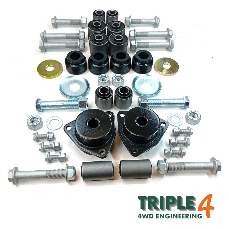 Kit completo de pernos de suspensión y brida OEM - Defensor de especificaciones todo terreno 2002-2009-