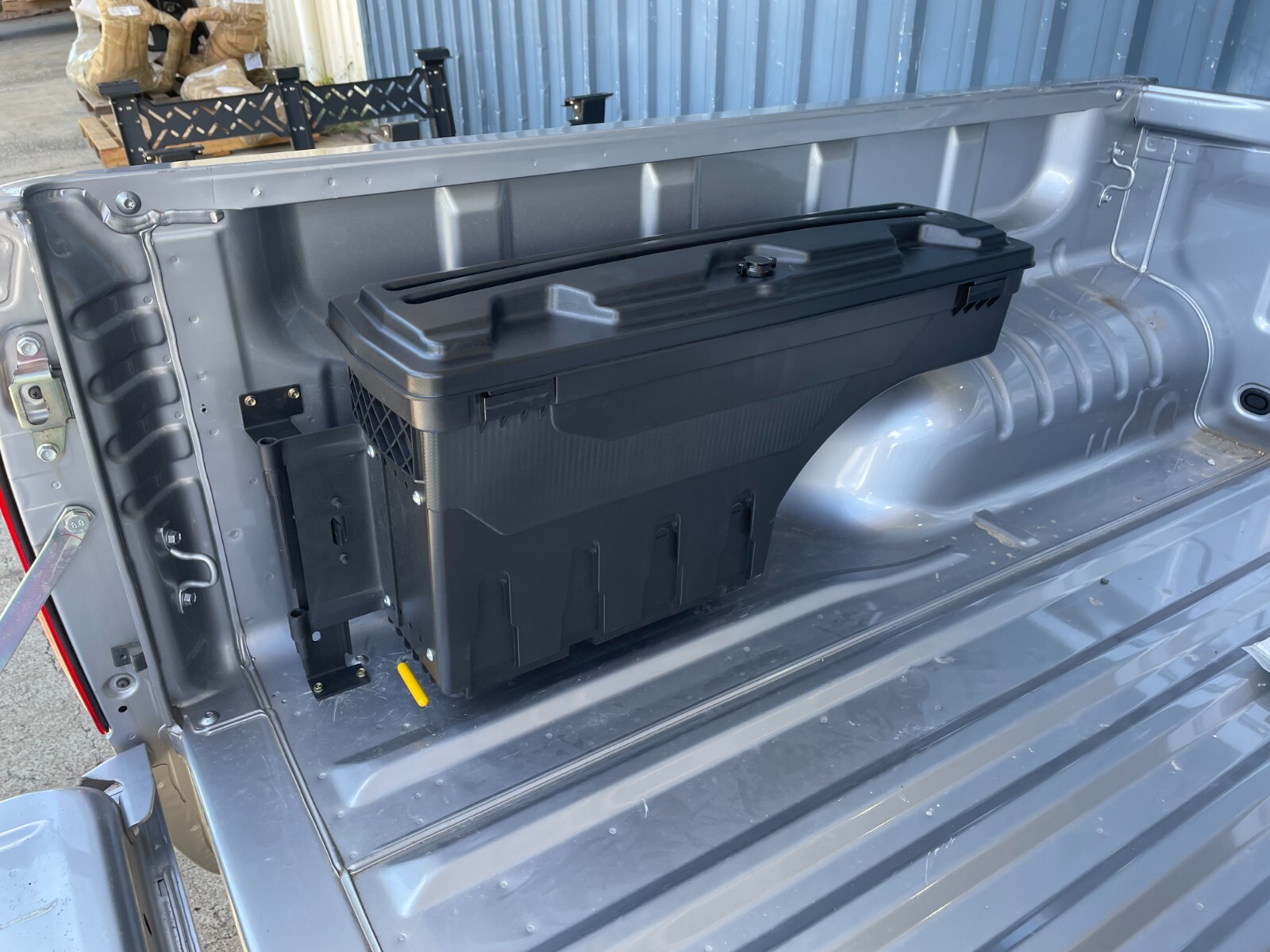 Ute Tub Swing Box Storage fit Isuzu Dmax 2012-On Tool Lockable Passenger Side - Image 2