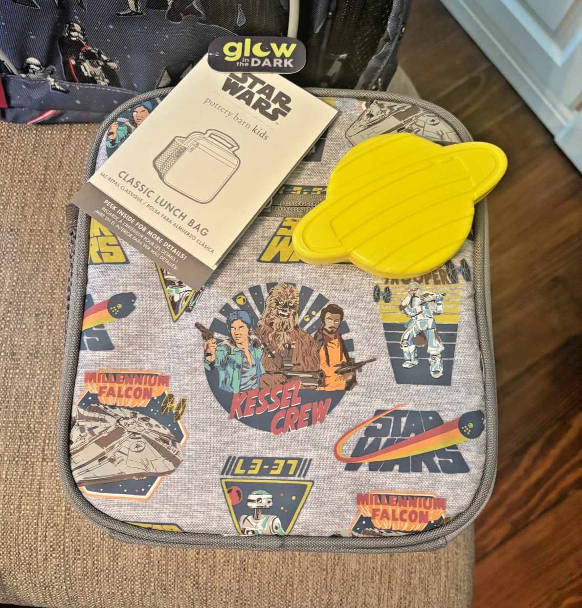 Juego de bolsa de regalo de bola Pottery Barn caja de almuerzo escolar vacaciones Disney viaje Guerra de las Estrellas- - Image 2