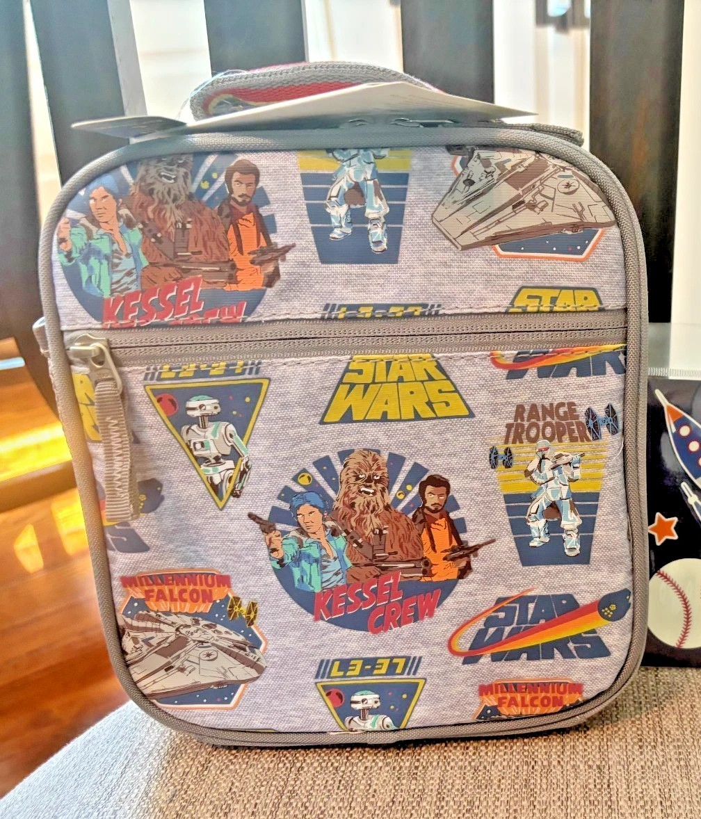 Juego de bolsa de regalo de bola Pottery Barn caja de almuerzo escolar vacaciones Disney viaje Guerra de las Estrellas- - Image 5