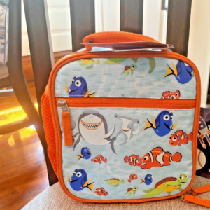 Pottery Barn Bolso Escolar Almuerzo + Utensilio Vacaciones Disney Viaje Regalo Nemo Playa CONJUNTO-