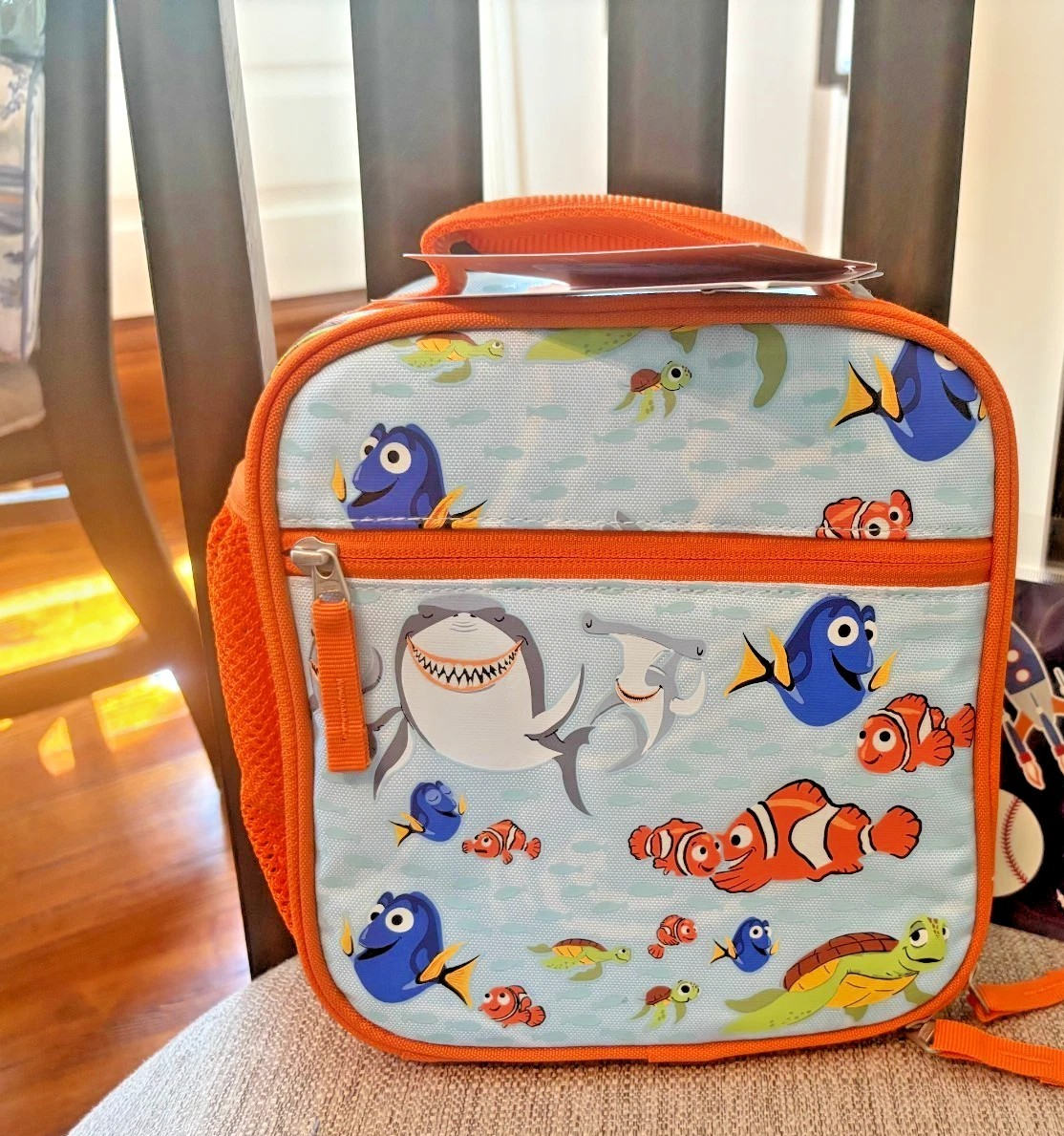 Pottery Barn Bolso Escolar Almuerzo + Utensilio Vacaciones Disney Viaje Regalo Nemo Playa CONJUNTO-