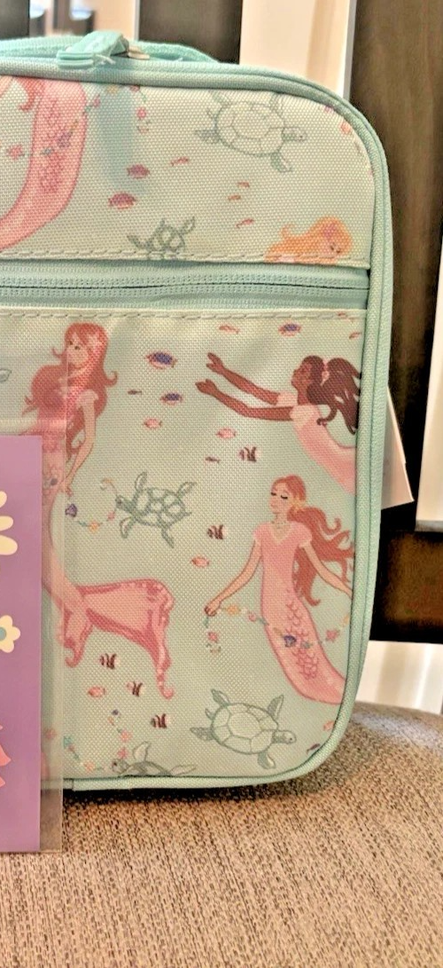 Caja de almuerzo escolar Pottery Barn para niños vacaciones Disney viaje SIRENA CONGELADA regalo nueva- - Image 3