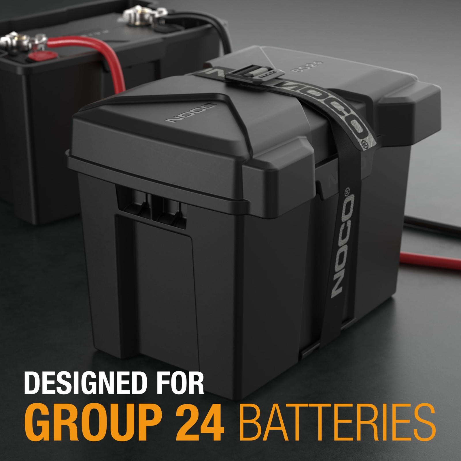 NOCO Snap-Top BG24 Battery Box, Group 24 12V Battery Box for Marine, Automot... - Image 2