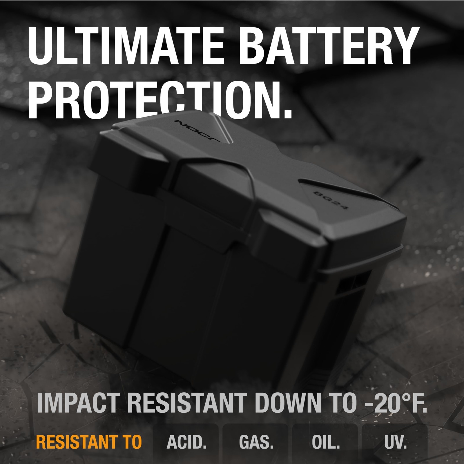 NOCO Snap-Top BG24 Battery Box, Group 24 12V Battery Box for Marine, Automot... - Image 3