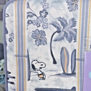 Caja de almuerzo escolar Pottery Barn para niños vacaciones Disney viaje SNOOPY HEART regalo nueva-
