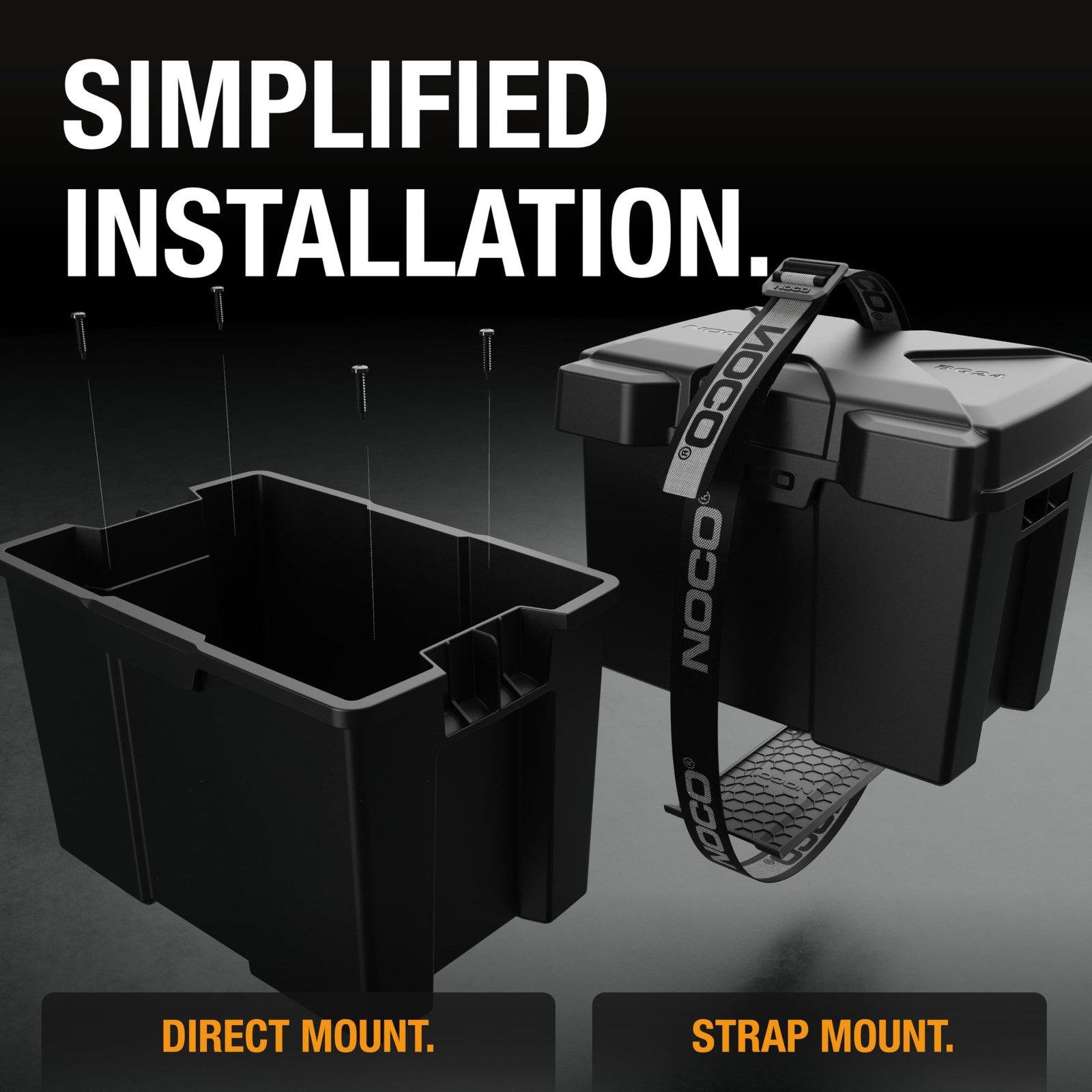 NOCO Snap-Top BG24 Battery Box, Group 24 12V Battery Box for Marine, Automot... - Image 4