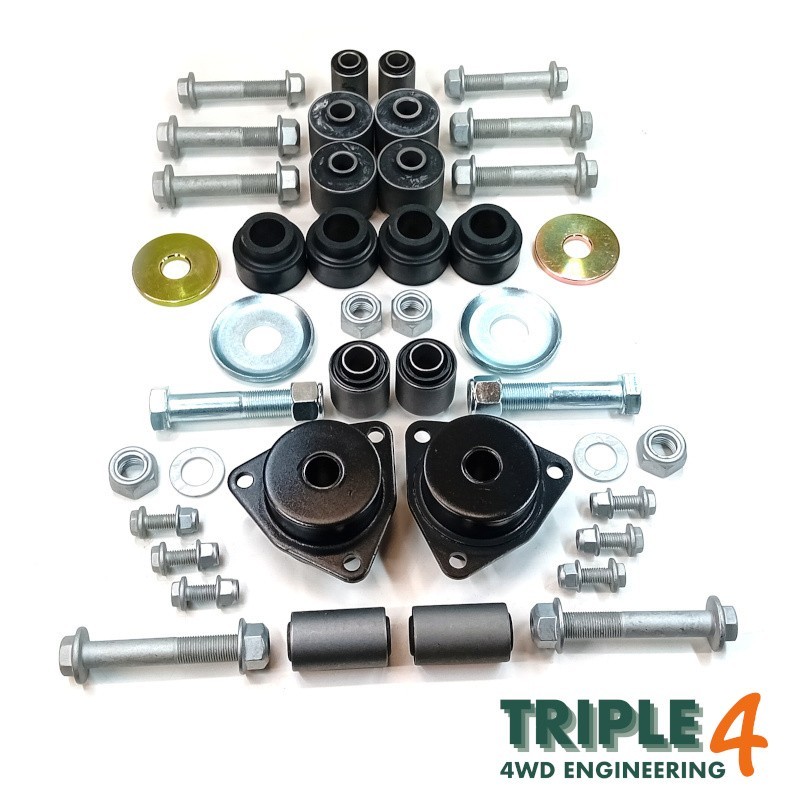 Kit completo de pernos de suspensión y brida OEM - Especificación de carretera rápida - Discovery 1-