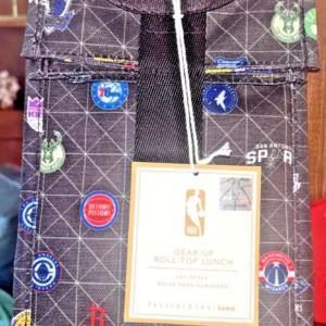 Bolsa de almuerzo escolar Pottery Barn vacaciones Disney viaje NBA BALONCESTO regalo de viaje-