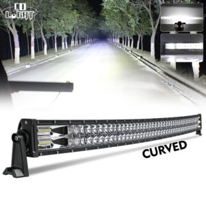 52" Gebogener LED Lightbar Lichtbalken Spot/Flood Combo Für Offroad 4x4 4WD 12V