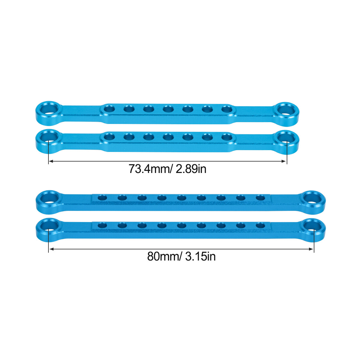 Enlace de tensor de aluminio completo para Traxxas BL-2S Slash 4x4 4x4 hágalo usted mismo piezas de actualización- - Image 2