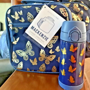 Pottery Barn BOLSA DE ALMUERZO Escuela + AGUA Set Disney Viaje Princesa Fiesta REGALO-