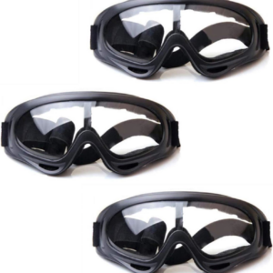 HONGCI Gafas de Seguridad para Niños - Paquete de 3 Gafas Protectoras para Juegos al Aire Libre para Niños-