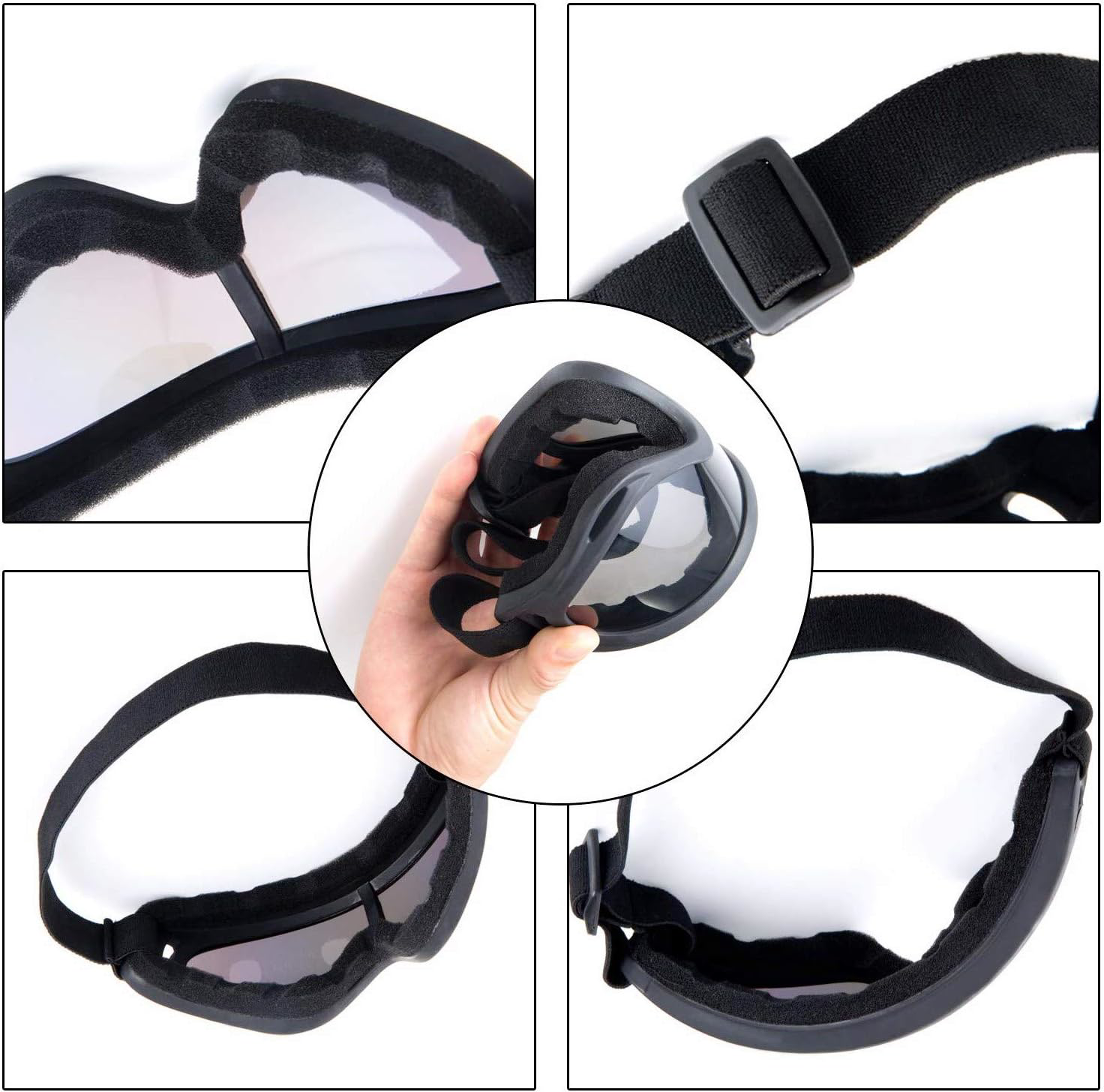 HONGCI Gafas de Seguridad para Niños - Paquete de 3 Gafas Protectoras para Juegos al Aire Libre para Niños- - Image 4
