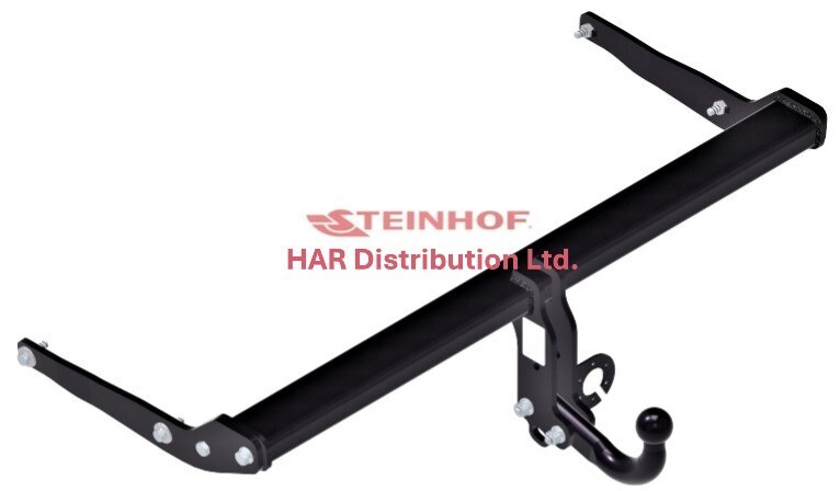 Barra de remolque para Skoda Kodiaq 2x2 y 4x4 compatible con barra de remolque cuello de cisne 2016 a 2024-
