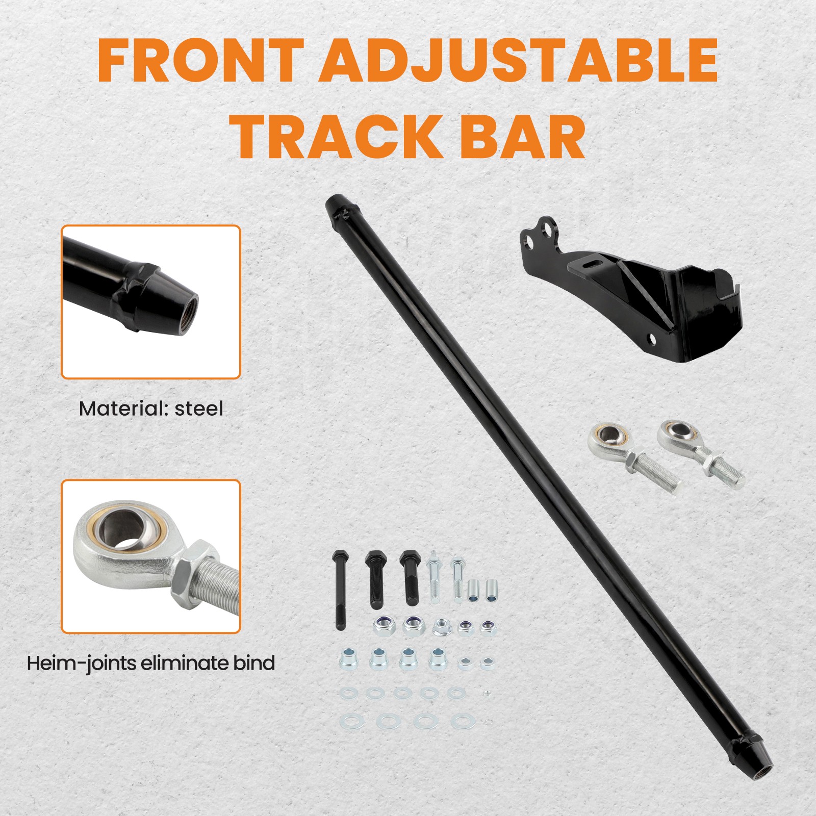 ESTABILIZADOR para Dodge Ram 2500 3500 4x4 Ajustable Track Bar 0-4 pulgadas dispositivo 1994-02- - Image 4