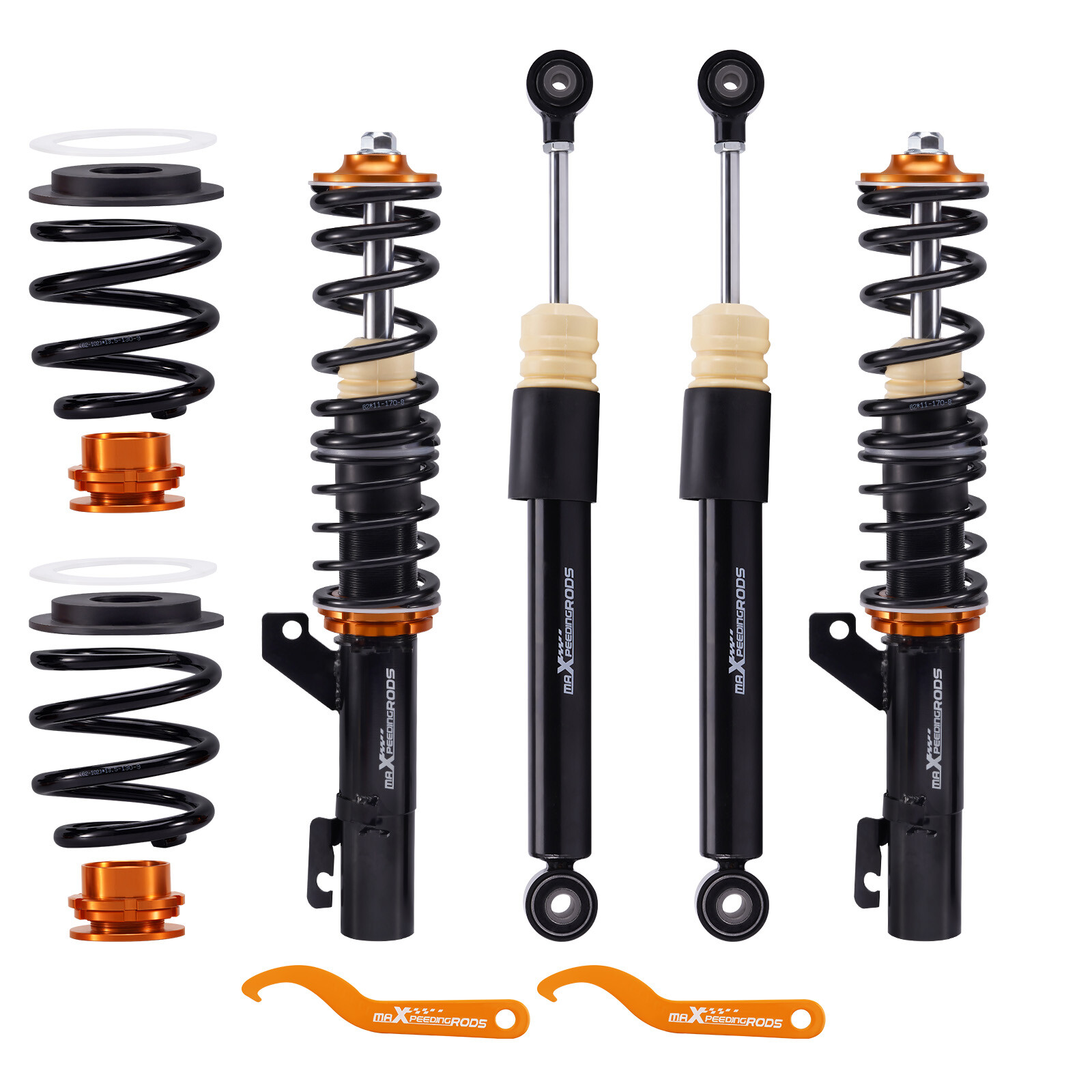 Suspensión roscada para Audi TT Mk1 (8N) Coupe Roadster Quattro 4x4 1998-2006-