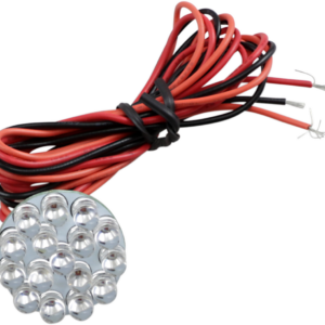 CUSTOM DYNAMICS 1" Universal Rojo LED Cluster GEN-100-R para Iluminación Automotriz-