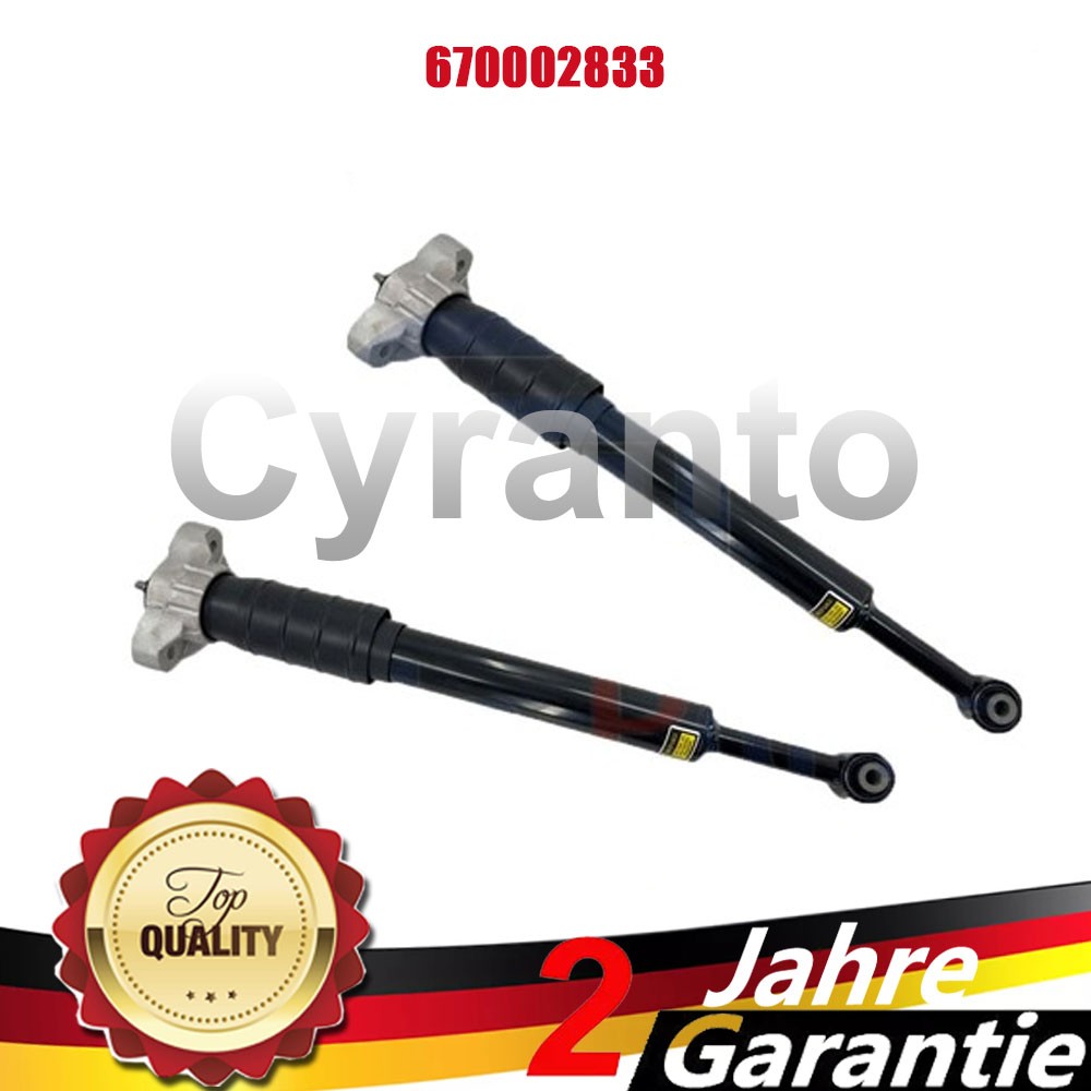 Par de amortiguadores traseros amortiguadores para Maserati Ghibli III M157 2WD 4WD 670002833-