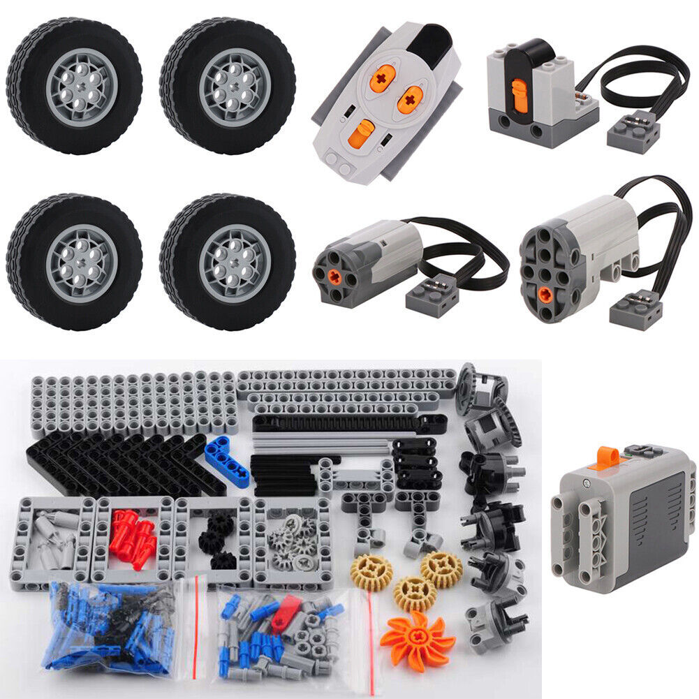 Chasis de coche con control remoto 4x4 MOC bloques de construcción piezas con funciones eléctricas- - Image 2
