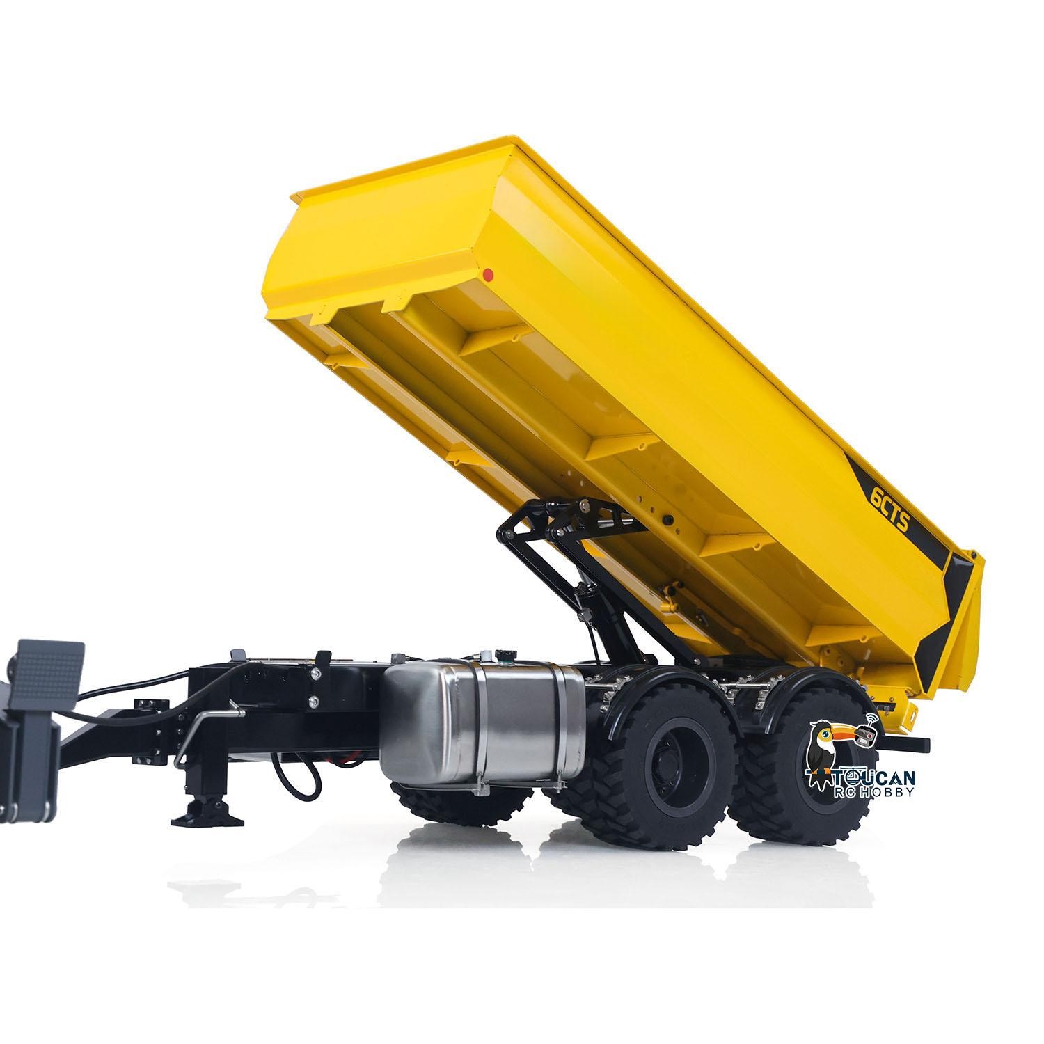 Remolque de volteo hidráulico de radiocontrol de 1/14 patas de soporte para excavadora LR914 PRO excavadora- - Image 2
