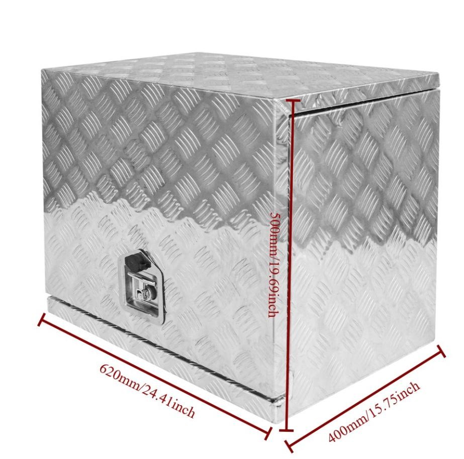 24" x 15"x 19" Aluminium Generator Tool Box Camper Caravan Ute/Car/Truck Toolbox - Image 2