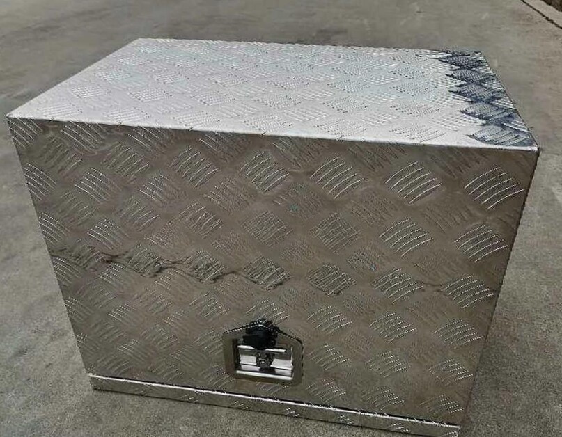 24" x 15"x 19" Aluminium Generator Tool Box Camper Caravan Ute/Car/Truck Toolbox - Image 3