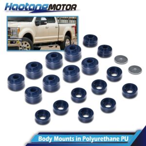 Kit de buje de montaje de cabina de carrocería para Ford F250 Super Duty 99-17 2x2/4x4 KF04060BK-