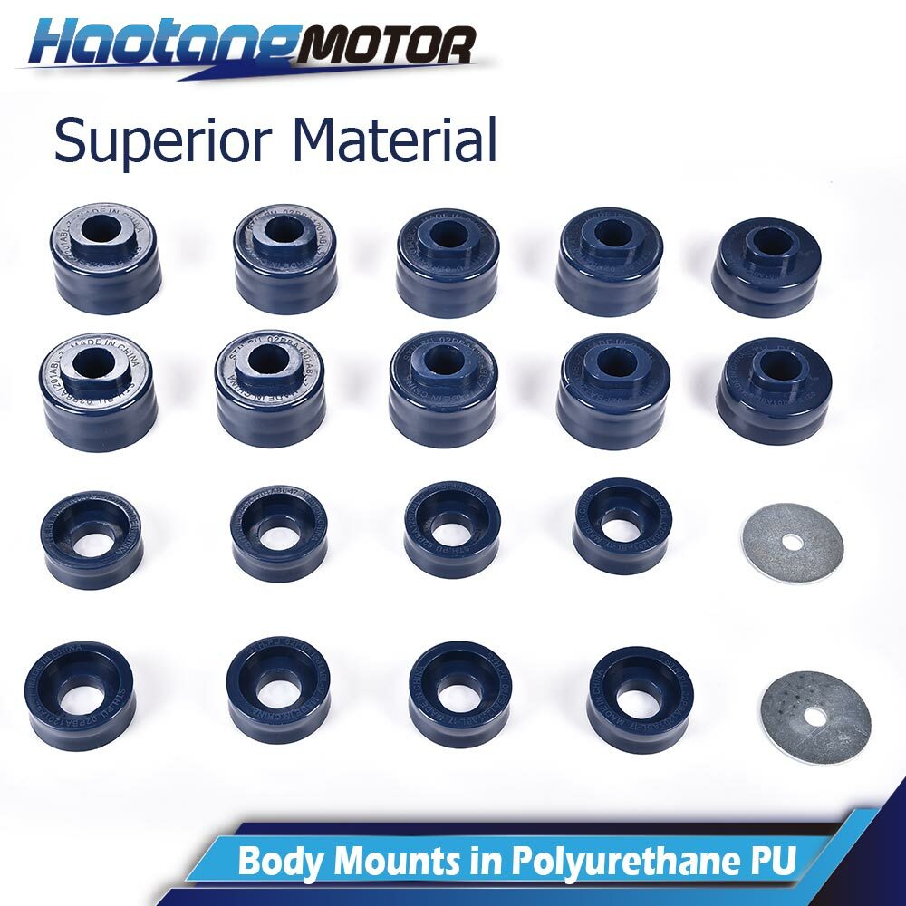 Kit de buje de montaje de cabina de carrocería para Ford F250 Super Duty 99-17 2x2/4x4 KF04060BK- - Image 2