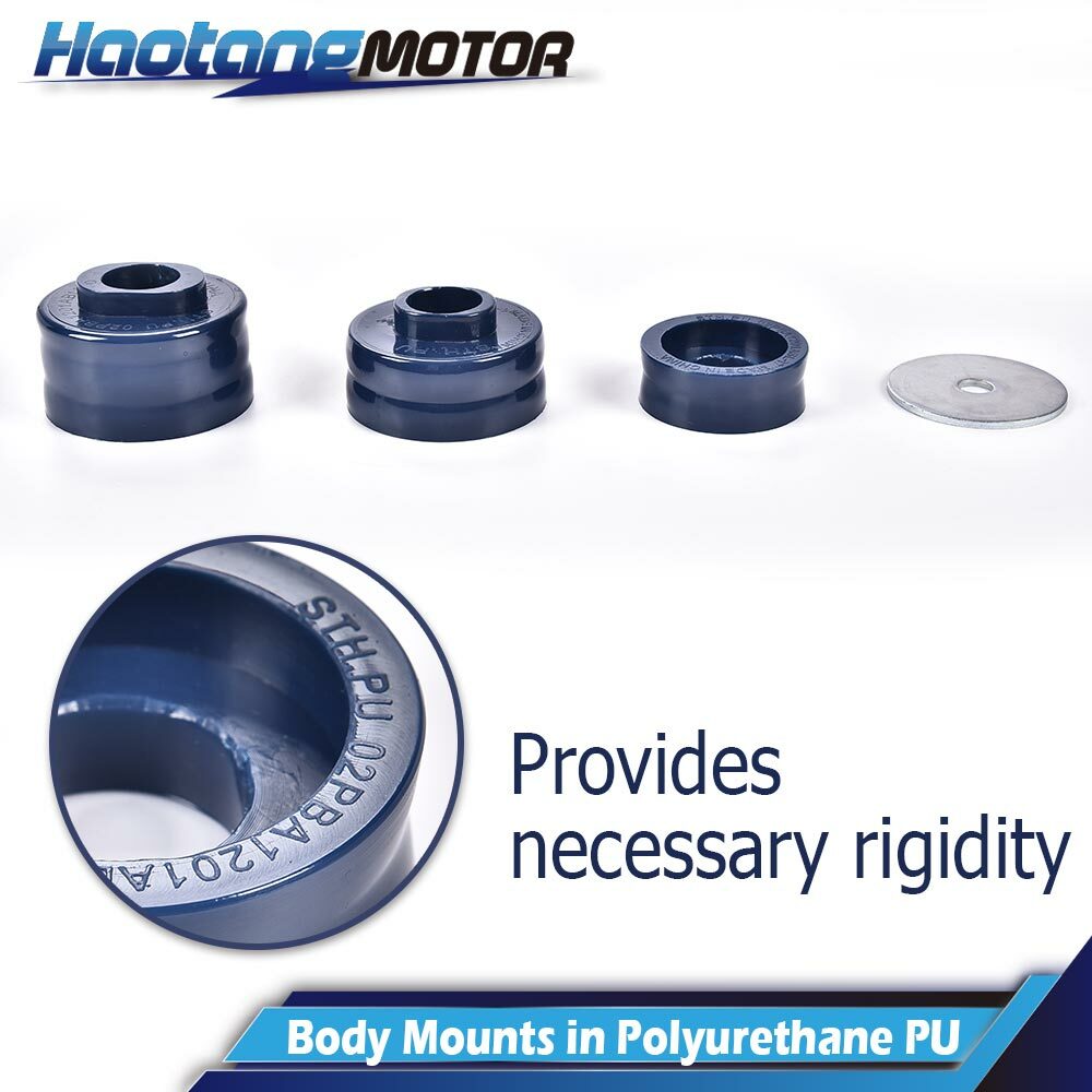 Kit de buje de montaje de cabina de carrocería para Ford F250 Super Duty 99-17 2x2/4x4 KF04060BK- - Image 3