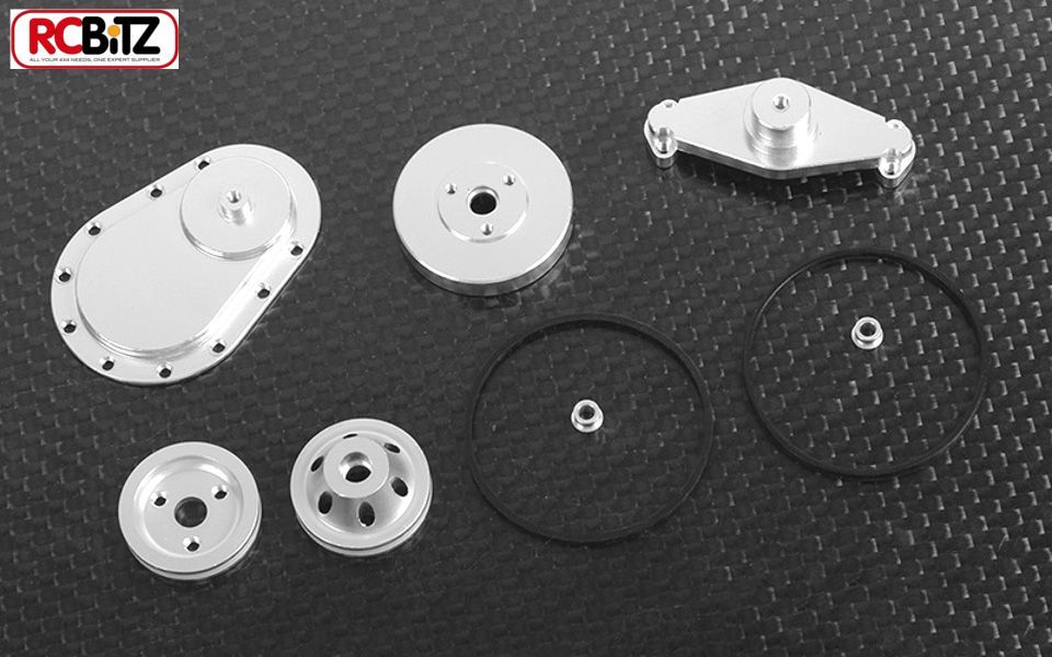 Kit de poleas RC4WD con correa para escala V8 detalle de escala de motor Z-S1537 no se ajusta a TF2-