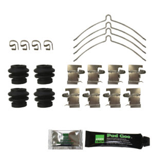 KIT DE MONTAJE DE PASTILLAS DE FRENO DELANTERAS CUÑAS AJUSTE: JEEP CHEROKEE KL 2014- 4X4 ADVIC BPF0001B-