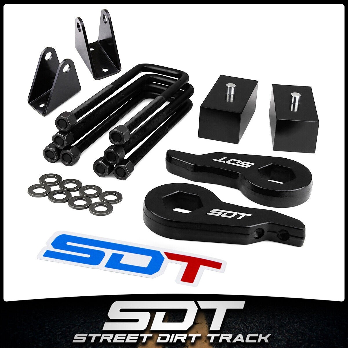 Kit de elevación completo delantero + trasero de 3" con SE para Chevy GMC K2500 K3500 1988-1999 4x4-