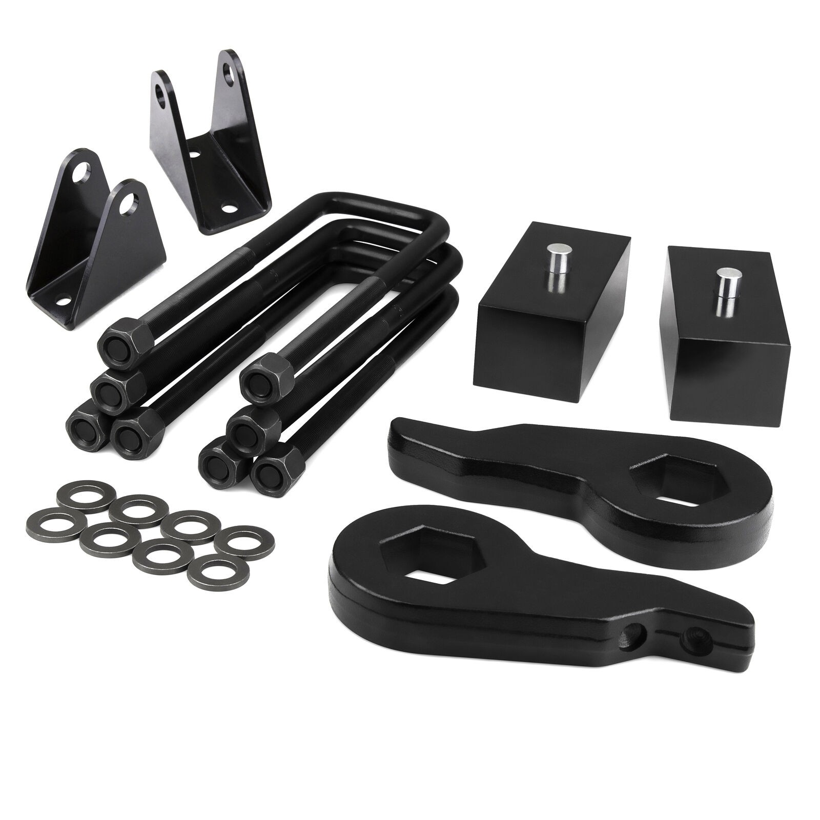 Kit de elevación completo delantero + trasero de 3" con SE para Chevy GMC K2500 K3500 1988-1999 4x4- - Image 2