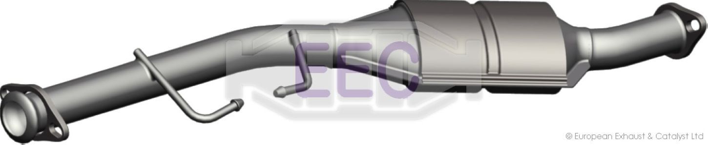6561564 KIT CONVERTIDOR CATALÍTICO Y MONTAJE FORD SIERRA 2.0 2.9 4X4 89-93-