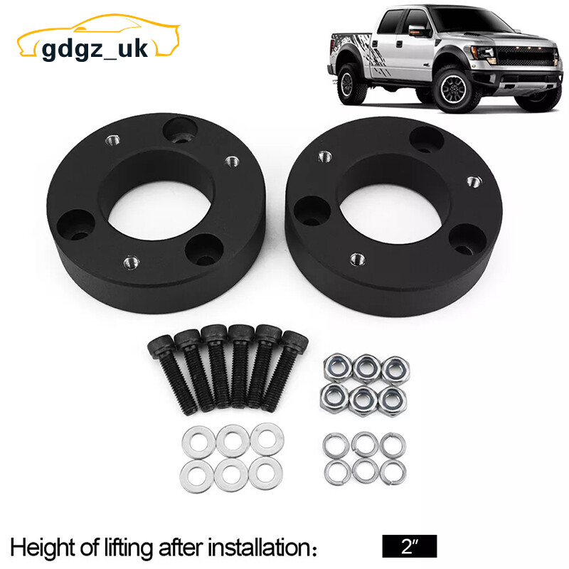 Kit elevador nivelador delantero de 2 pulgadas apto para Ford F150 2004-2022 2004 2006 2010 2x2 4x4-