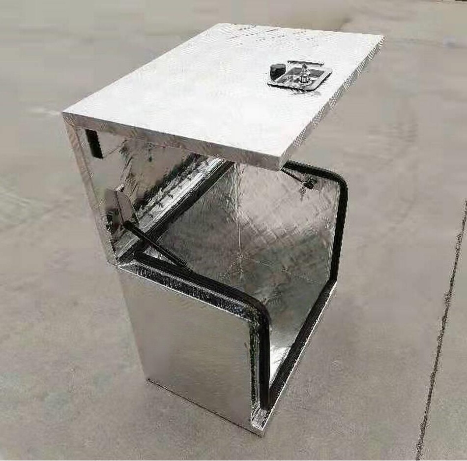 24" x 15"x 19" Aluminium Generator Tool Box Camper Caravan Ute/Car/Truck Toolbox - Image 5