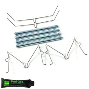 KIT DE MONTAJE DE PASTILLAS DE FRENO DELANTERAS 99mm PINS SE ADAPTA A: VW TARO 4WD 2.2 2.4 89-97 BPF1129D-