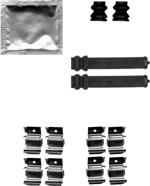 Kit de montaje Mintex para Mitsubishi Grandis 2.4 MIVEC 4x4 2004-2011 eje delantero-