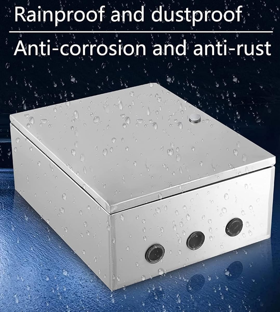 GERSIK Stainless Steel Waterproof Electrical Box IP65 NEMA 19.68x23.6 - Image 5