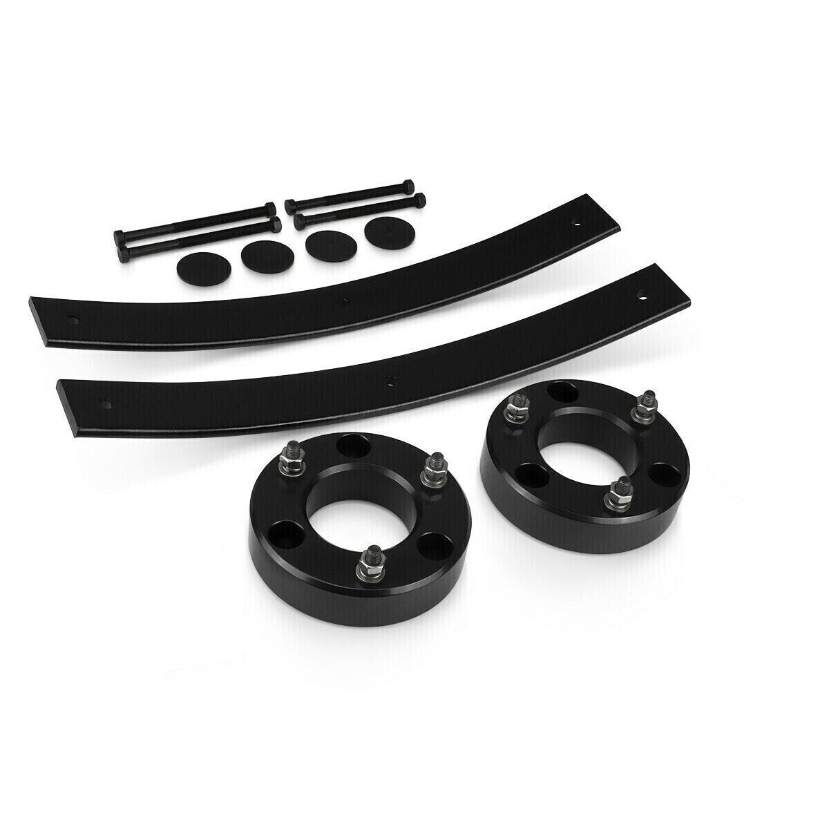 Kit completo de elevación delantera + trasera de 3" Add-a-Leaf para Chevy Silverado GMC Sierra 1500- - Image 2