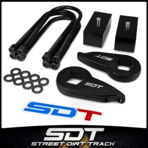 Kit completo de elevación niveladora delantera + trasera de 3" para Ford F150 F-150 1997-2004 4x4 4x4-