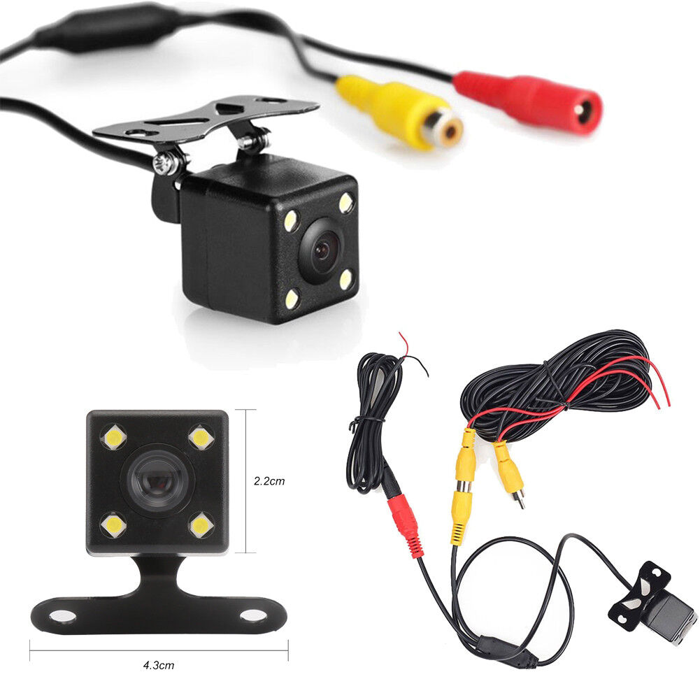 4LEDS Reverse Camera Rear View Backup Reversing Night Vision HD Waterproof - Image 3