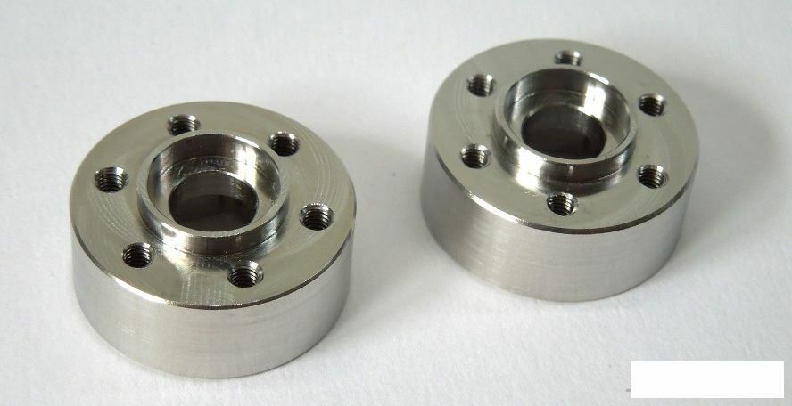Buje de rueda desplazado SSD acero 6 mm SSD00419 12 mm adaptadores hexagonales + 12 mm ancho de vía- - Image 4
