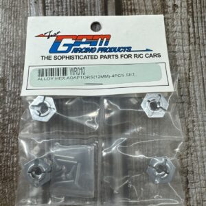 ADAPTADORES HEXAGONALES DE ALEACIÓN GPM WR010 12mm 1/10 RC AXIAL RACING WRAITH 4X4 ROCK RACER-