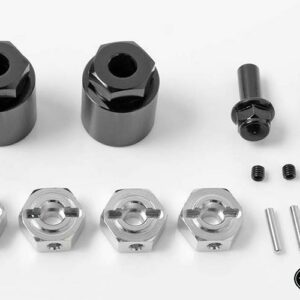 Adaptadores de rueda trasera para funcionar ruedas hexagonales estándar de 12 mm 1/10 axial Yeti RC4WD Z-S1604-